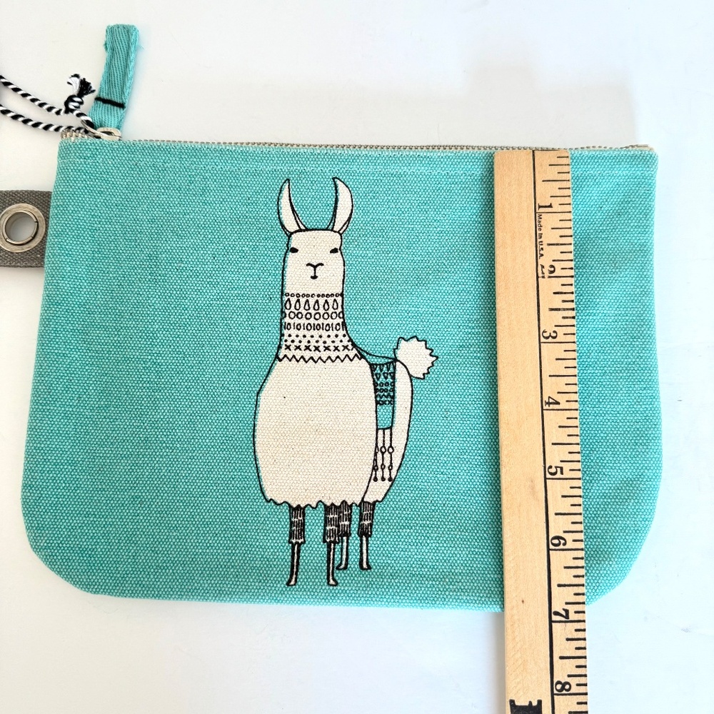 Danica Studio Llamarama Zipper Pouch 100% Cotton - Picture 7 of 16